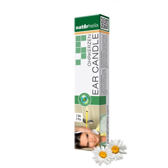 Naturhelix Ear Candles with Chamomile Oil, 2pcs Pack