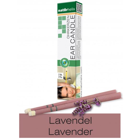 Naturhelix Ear Candles with Lavender Oil, 2pcs Pack