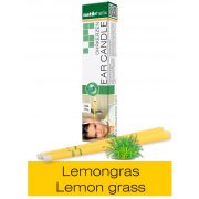 Naturhelix Ear Candles with Lemon Grass Oil, 2pcs Pack