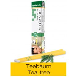 Naturhelix Ear Candles with Tea Tree Oil, 2pcs Pack