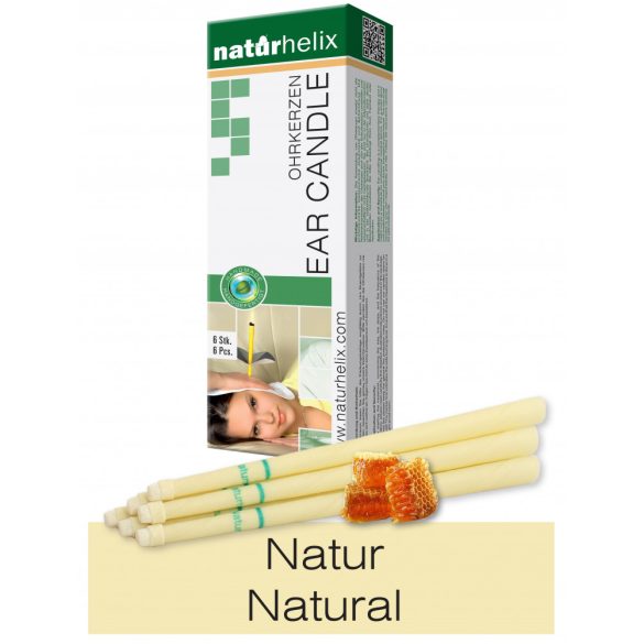 Naturhelix Ear Candles - Natural, 6pcs Pack