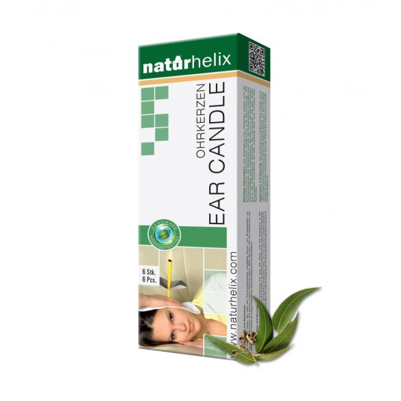 Naturhelix Ear Candles with Eucalyptus Oil, 6pcs Pack
