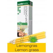 Naturhelix Ear Candles with Lemon Grass Oil, 6pcs Pack