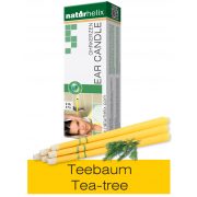 Naturhelix Ear Candles with Tea Tree Oil, 6pcs Pack