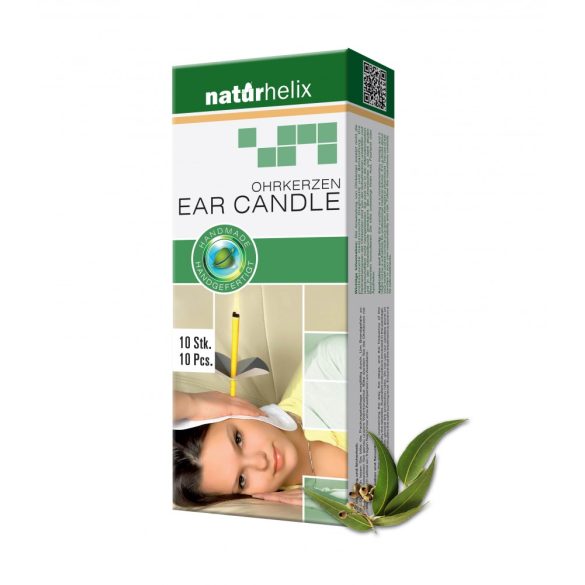 Naturhelix Ear Candles with Eucalyptus Oil, 10pcs Pack