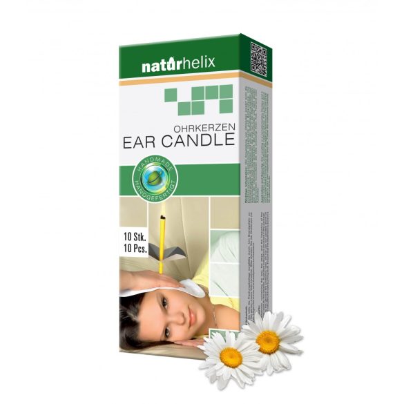 Naturhelix Ear Candles with Chamomile Oil, 10pcs Pack