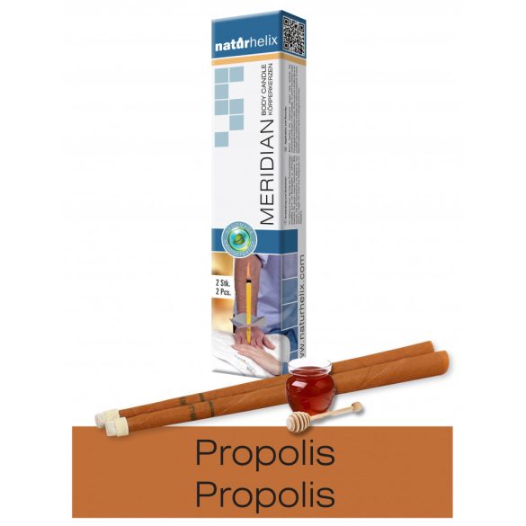 Naturhelix Body Candles with Propolis Tincture, 2pcs Pack
