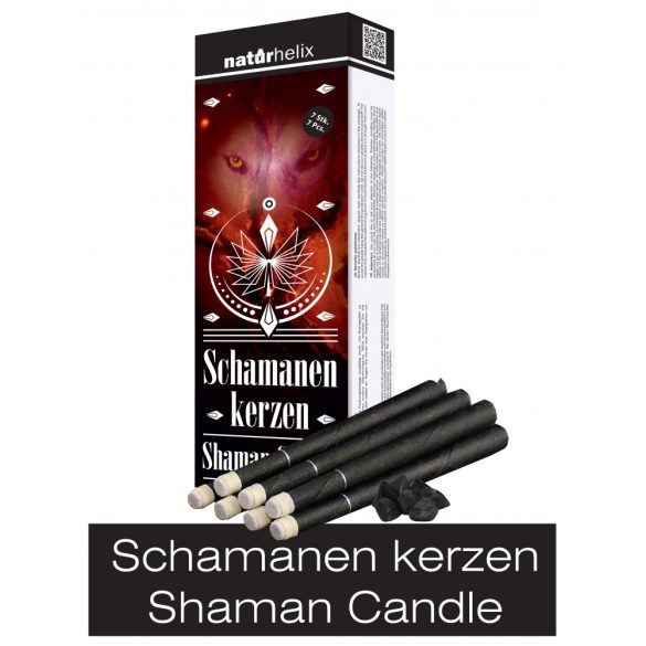 Naturhelix Schamanen Kerzen 7er-Packung