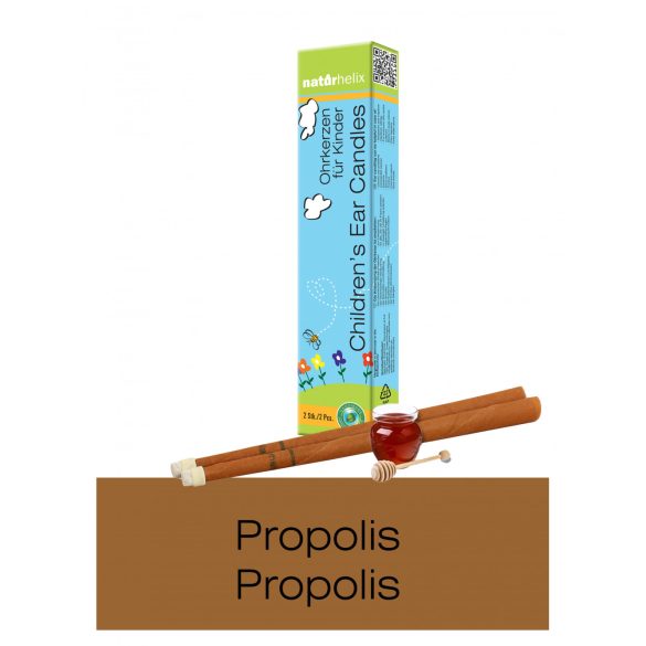 Naturhelix Children's Ear Candles with Propolis Tincture, 2pcs Pack