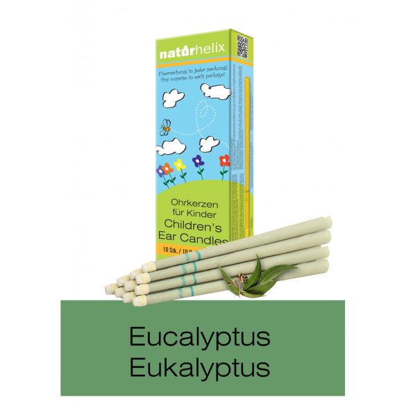 Candele Auricolari per Bambini Naturhelix con olio di Eucalipto, 10pz/cf