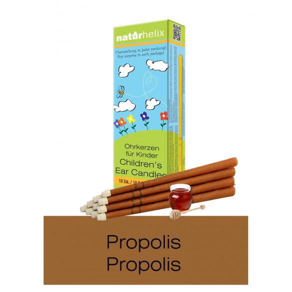 Naturhelix Children's Ear Candles with Propolis Tincture, 10pcs Pack